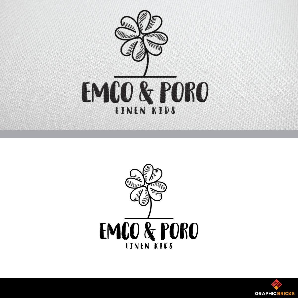 Emco Logo - Logo Design for emco & poro linen kids by Logo no 1 | Design #19828934