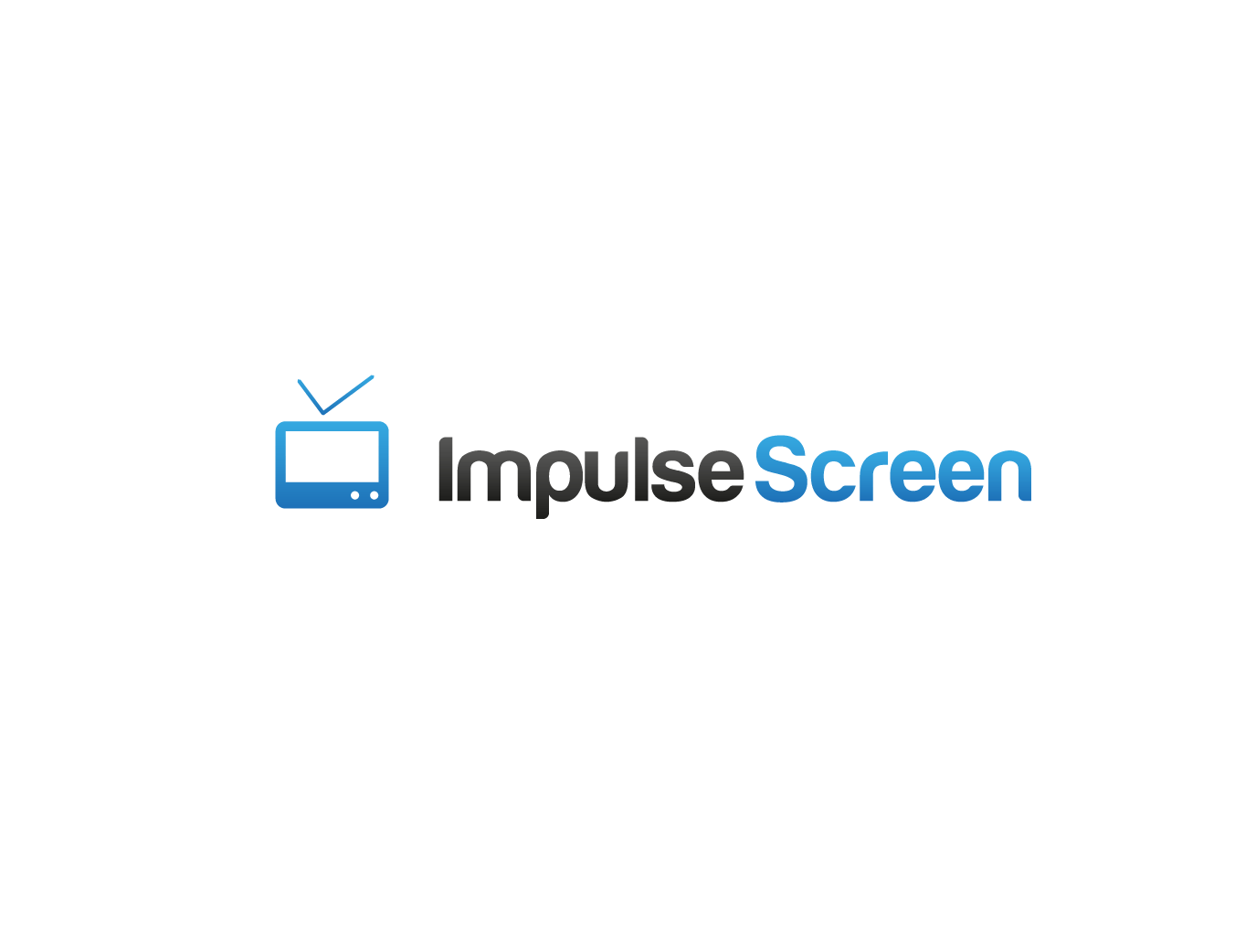 Impulse Logo - Bold, Playful, Marketing Logo Design for Impulse Screen