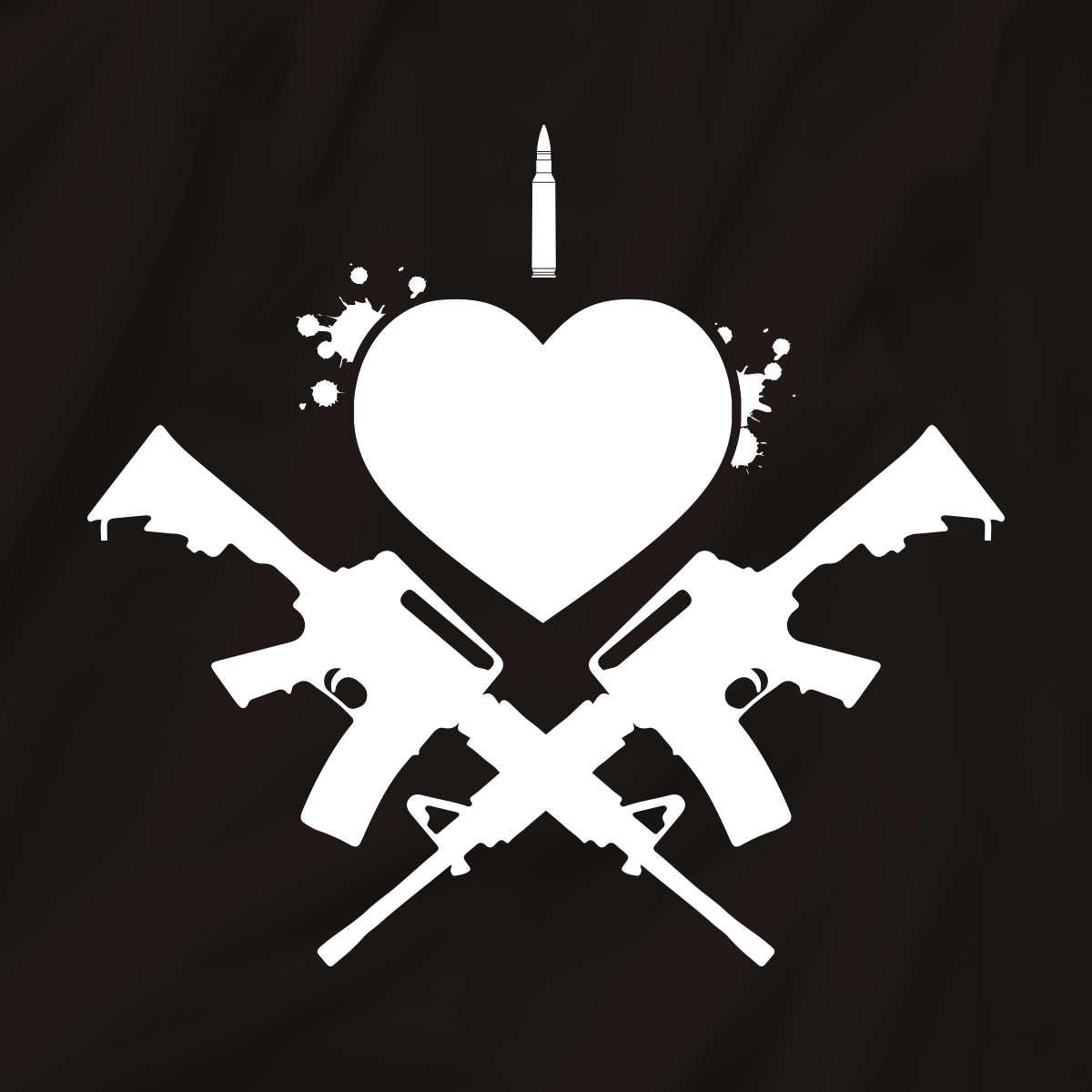 Guns Logo - I Love Guns
