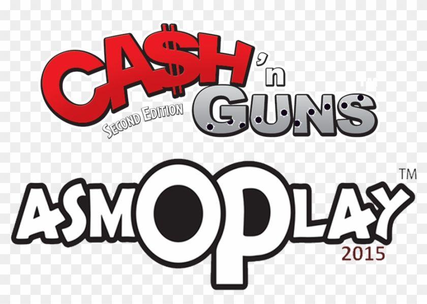 Guns Logo - Cash N Guns Asmoplay Logo N Guns Logo, HD Png Download