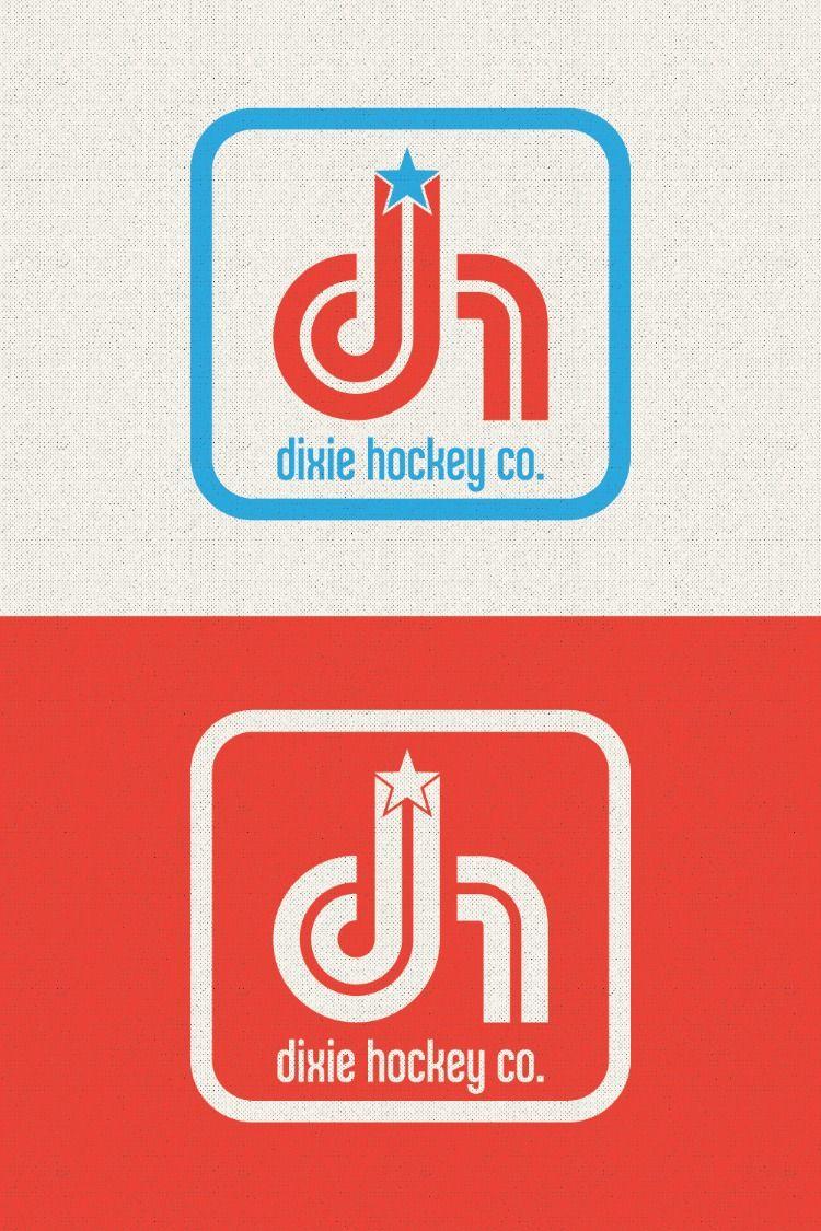 Dixie Logo - Hockey logos and trademarks for DIxie Hockey Co. Shirts and patches ...