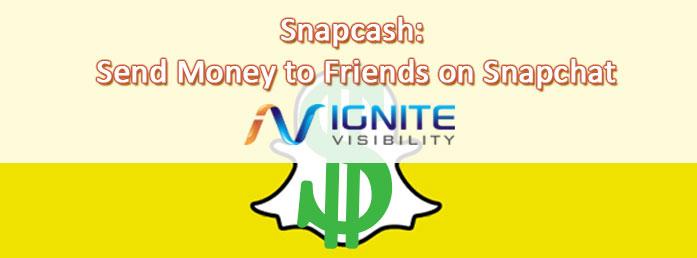 Snapcash Logo - Snapcash | Send Money to Friends on Snapchat - Ignite Visibility