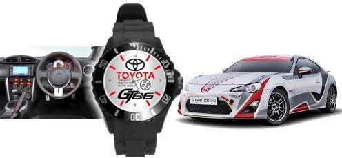 GT86 Logo - Toyota GT-86 Car Logo Watches