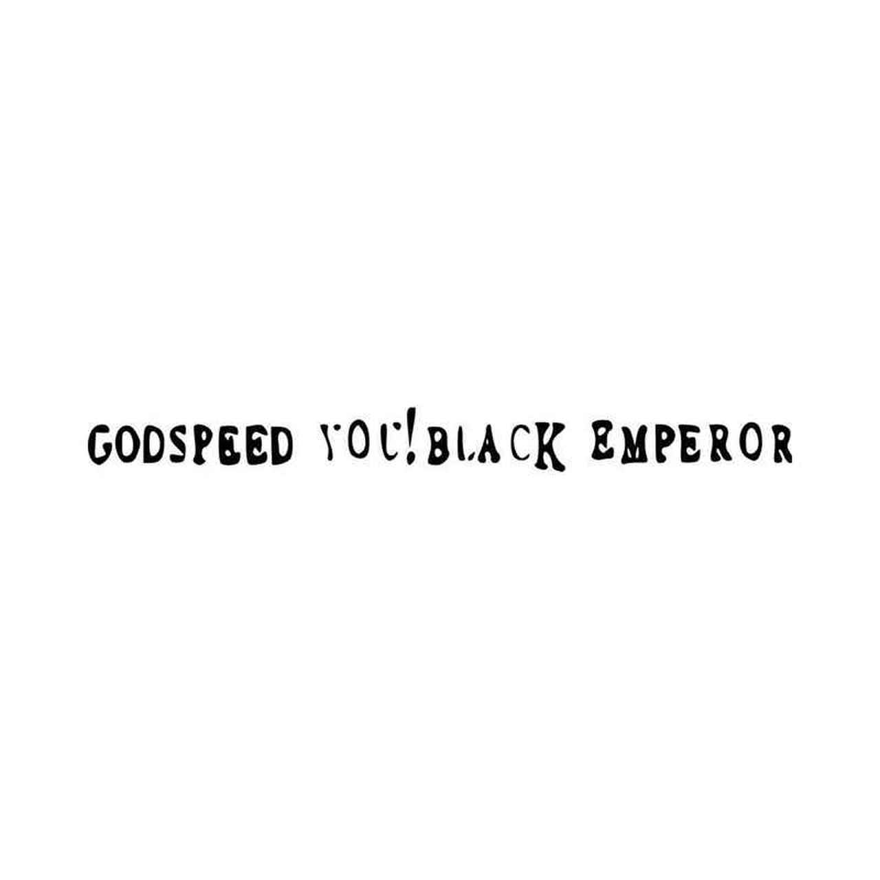 Godspeed Logo - Godspeed You Black Emperor Band Logo Vinyl Decal Sticker