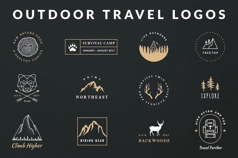 Outdoorsy Logo - Design Style: Outdoorsy And Wilderness Inspired