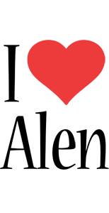 Alen Logo - Alen Logo | Name Logo Generator - I Love, Love Heart, Boots, Friday ...