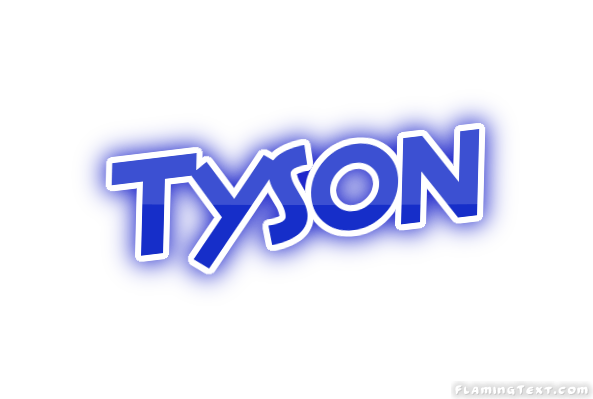 Tyson Logo - United States of America Logo. Free Logo Design Tool from Flaming Text