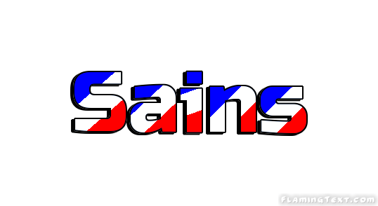 Sains Logo - France Logo. Free Logo Design Tool from Flaming Text