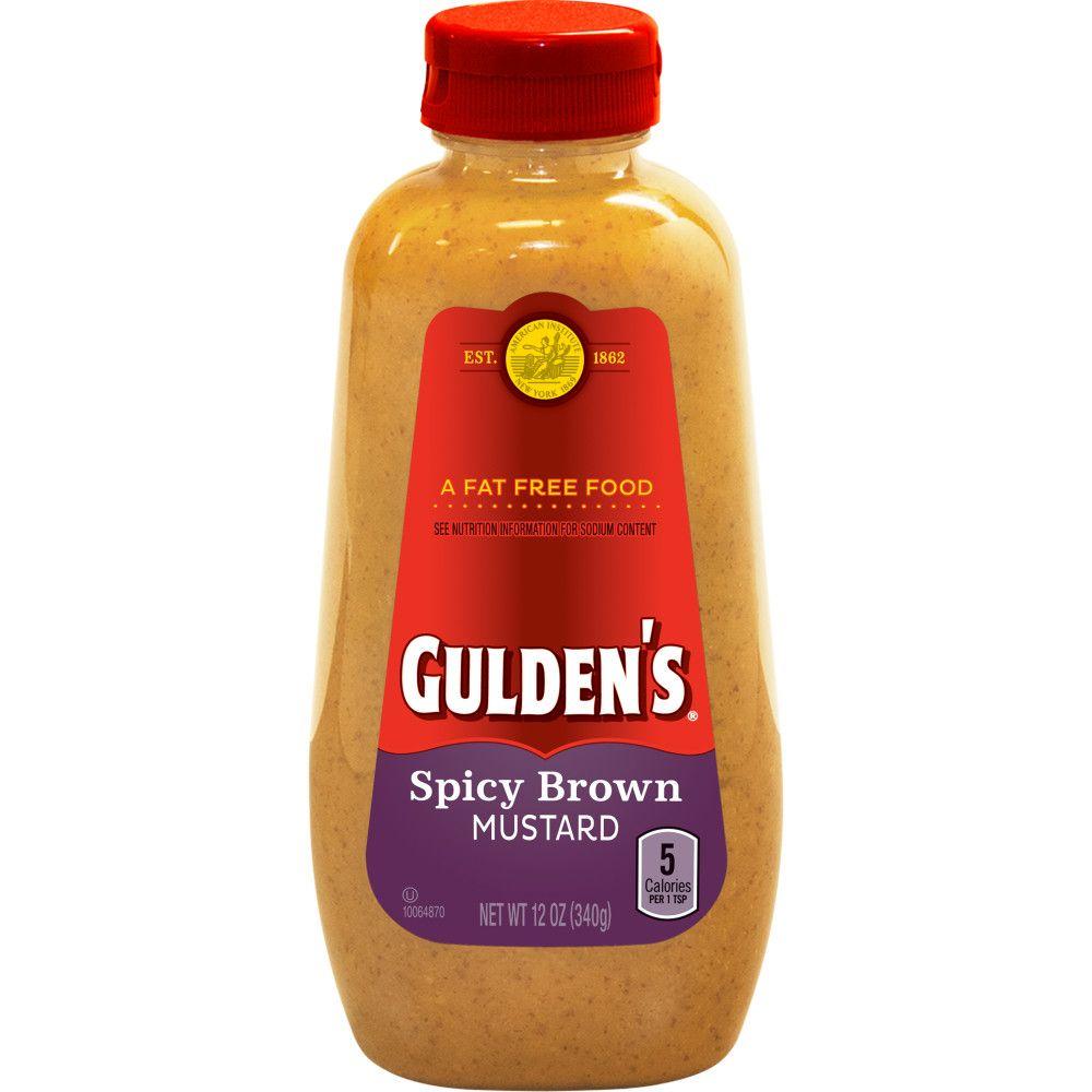 Gulden's Logo - GULDENS Spicy Brown Mustard