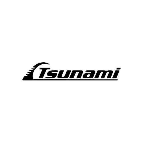 Tsunami Logo - Tsunami Logo Jdm Decal