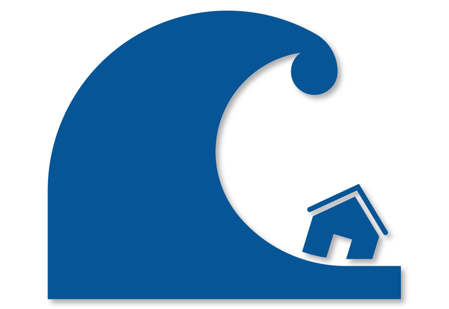 Tsunami Logo - Tsunami / Taranaki Civil Defence and Emergency Management