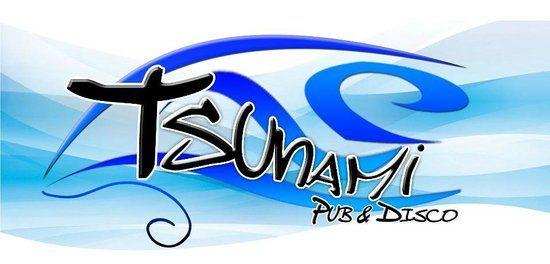 Tsunami Logo - Tsunami Logo White - Picture of TSUNAMI Pub and Disco, Santa Barbara ...