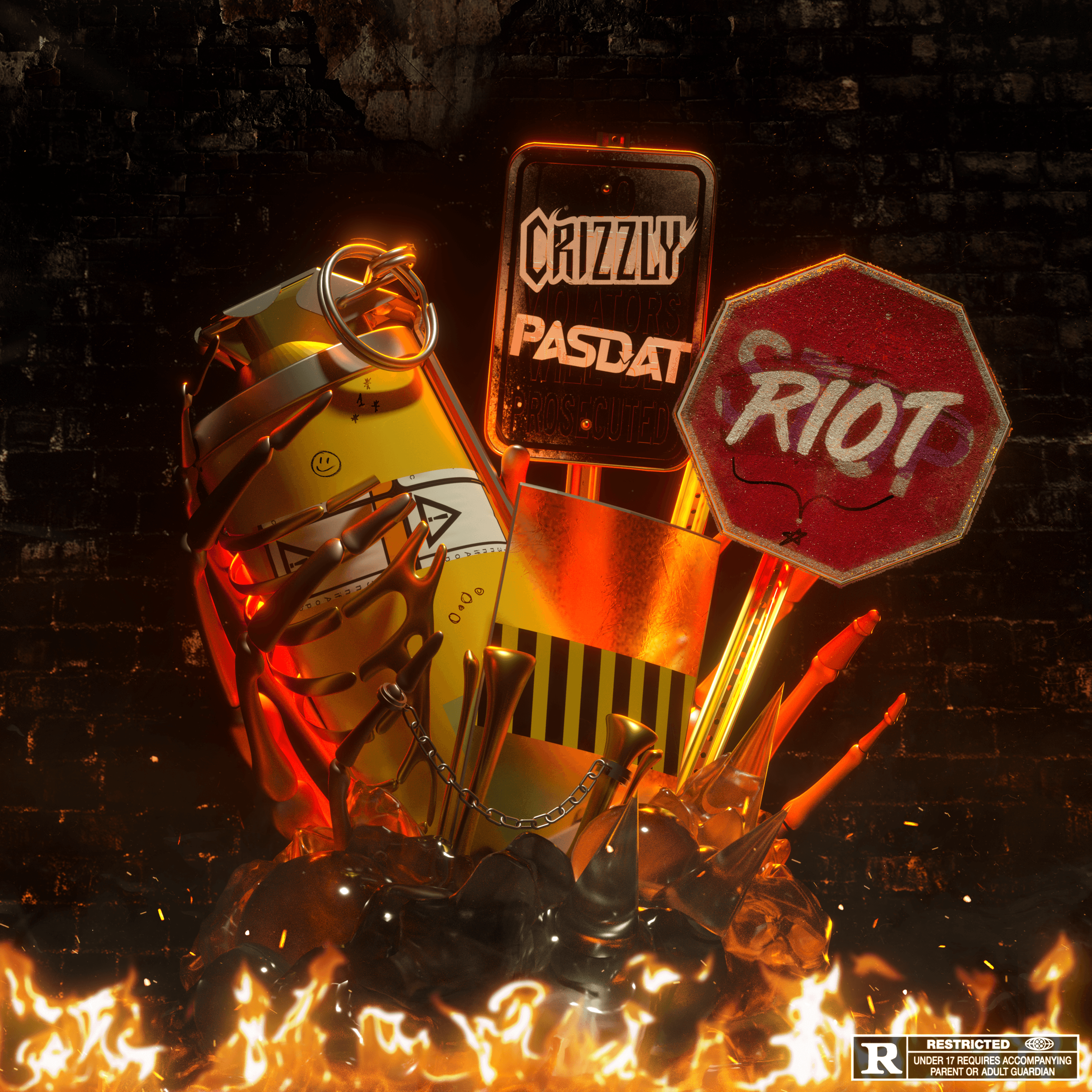 Crizzly Logo - Just did the art for the new Crizzly x Pasdat - Riot. Check it outt ...