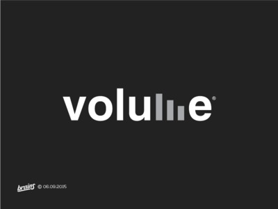Volume Logo - Volume | Design Logo | Logos design, Minimal logo design ...