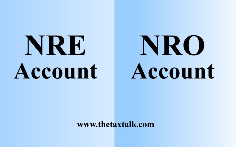 NRE Logo - Non Resident Ordinary (NRO) Or Non Resident External (NRE)