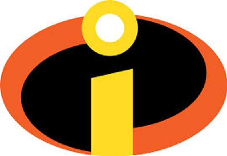 Incrediables Logo - Incredibles Logo Vinyl Decal Pixar. Car, Laptop, Cup Sticker. Fish Extender Gift. DCL. Disney