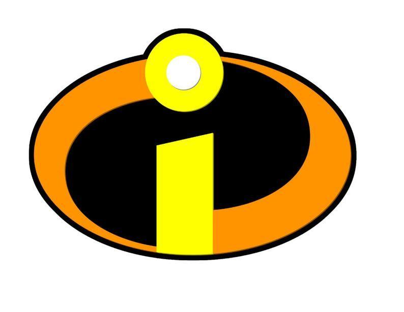 Incrediables Logo - Disney The Incredibles Logo Iron on Transfer Decal(iron on transfer, not  digital download)