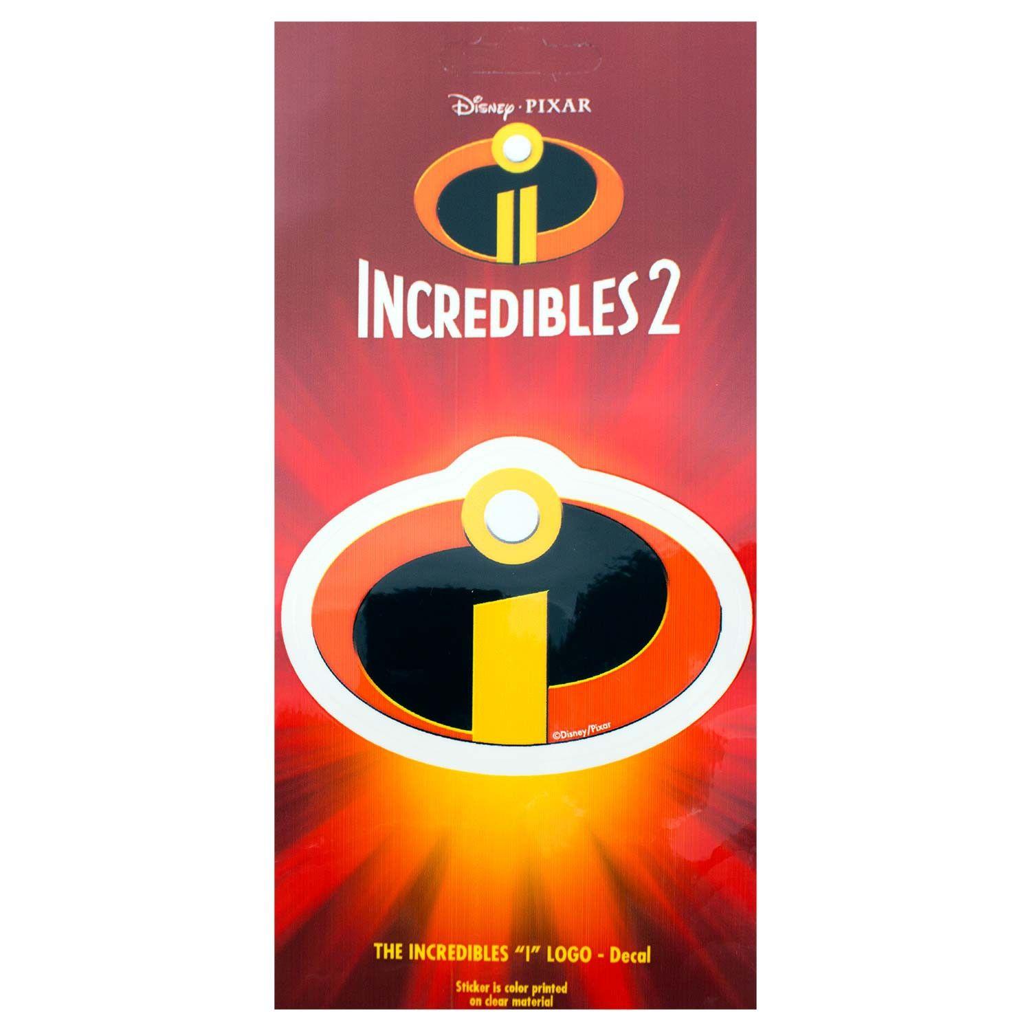 Incrediables Logo - Incredibles 2 Logo Decal Sticker