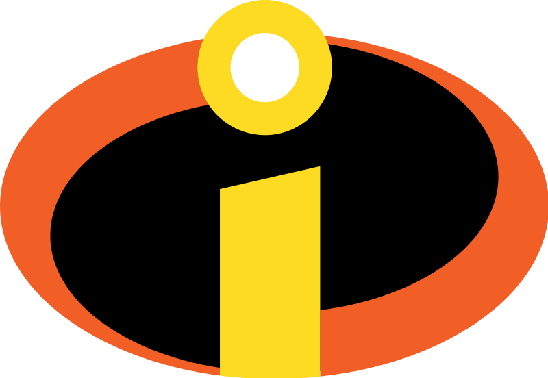 Incrediables Logo - Symbol from The Incredibles logo.svg