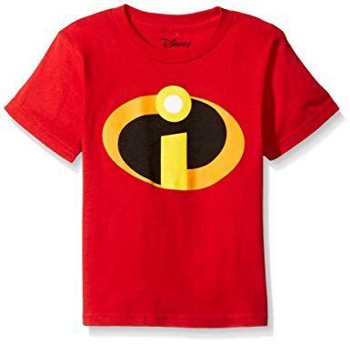 Incrediables Logo - Disney Little Boys' The Incredibles Logo Costume T Shirt