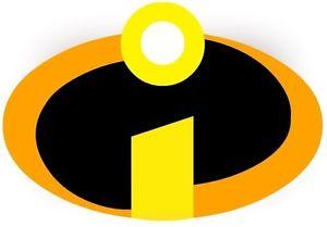 Incrediables Logo - Details about ***GREAT INCREDIBLES LOGO***************FABRIC/T-SHIRT IRON  ON TRANSFER