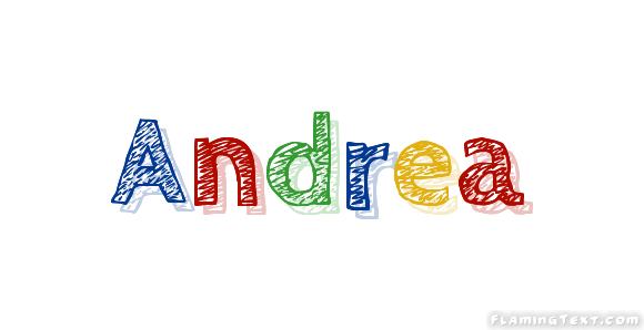 Andrea Logo - Andrea Logo. Free Name Design Tool from Flaming Text