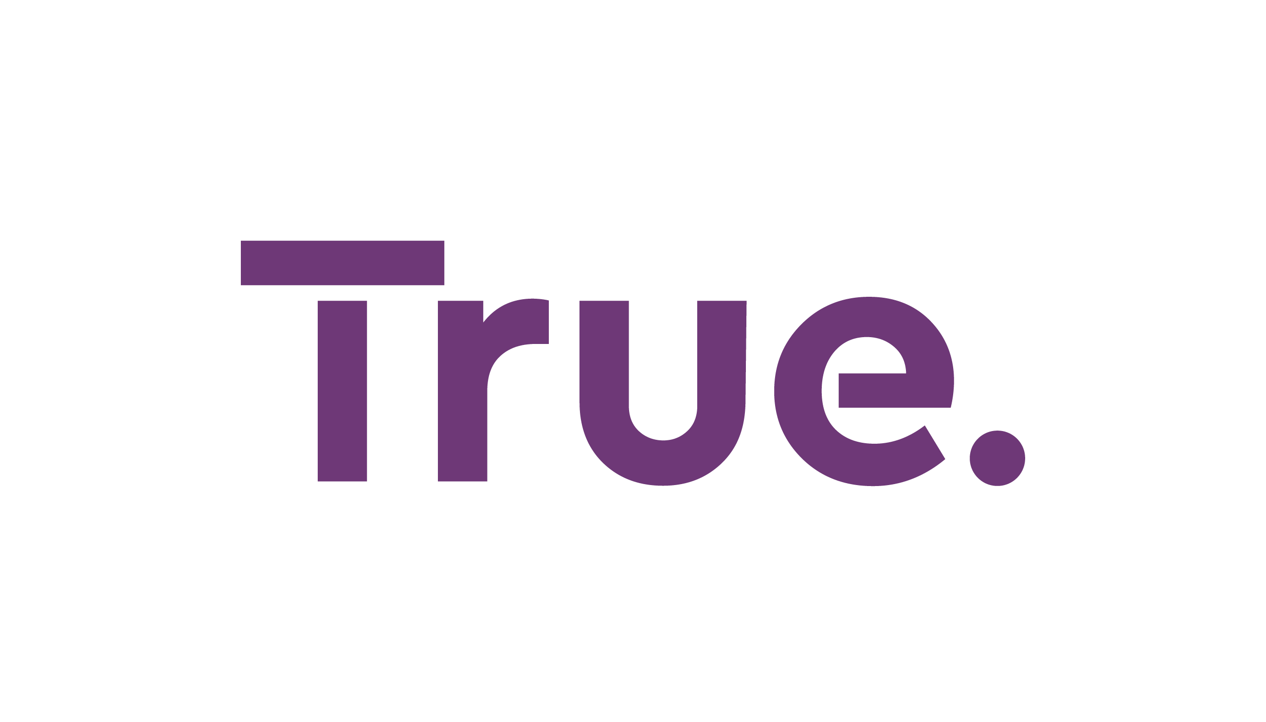 True Logo - True. Retail and consumer innovation and investment firm True