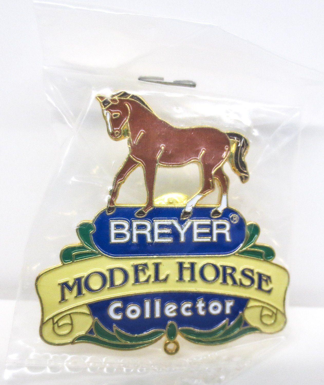 Breyer Logo - Lapel Pin - 2002, Breyer Model Horse Collector w/ Big Ben