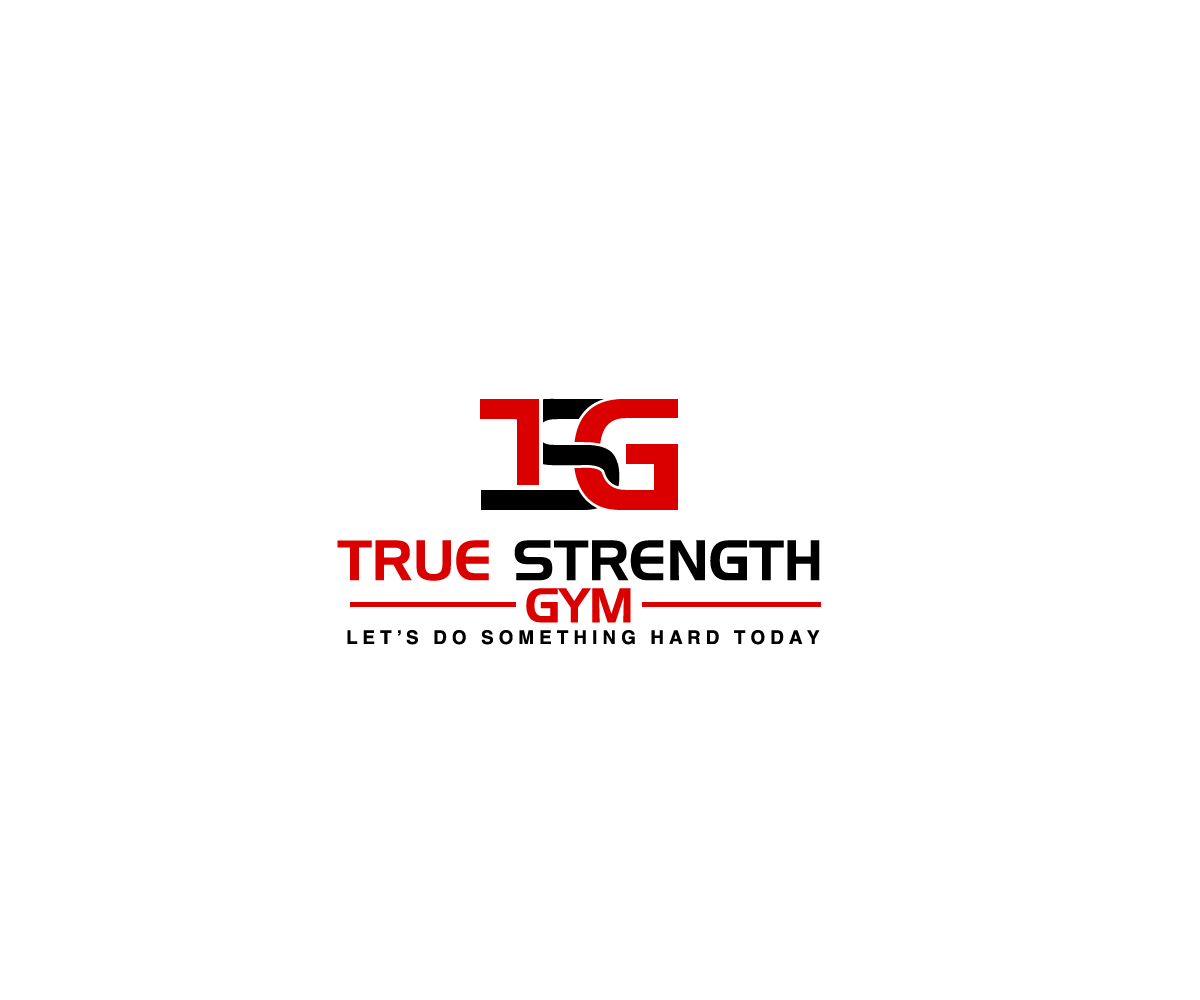 True Logo - Bold, Masculine, Gym Logo Design for True Strength Gym - (optional ...