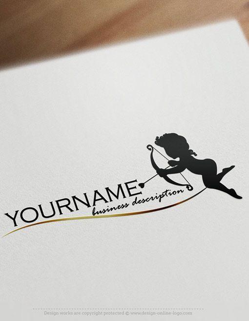 Cupid Logo - Exclusive Design: Cupid Logo + Compatible FREE Business Card | Best ...