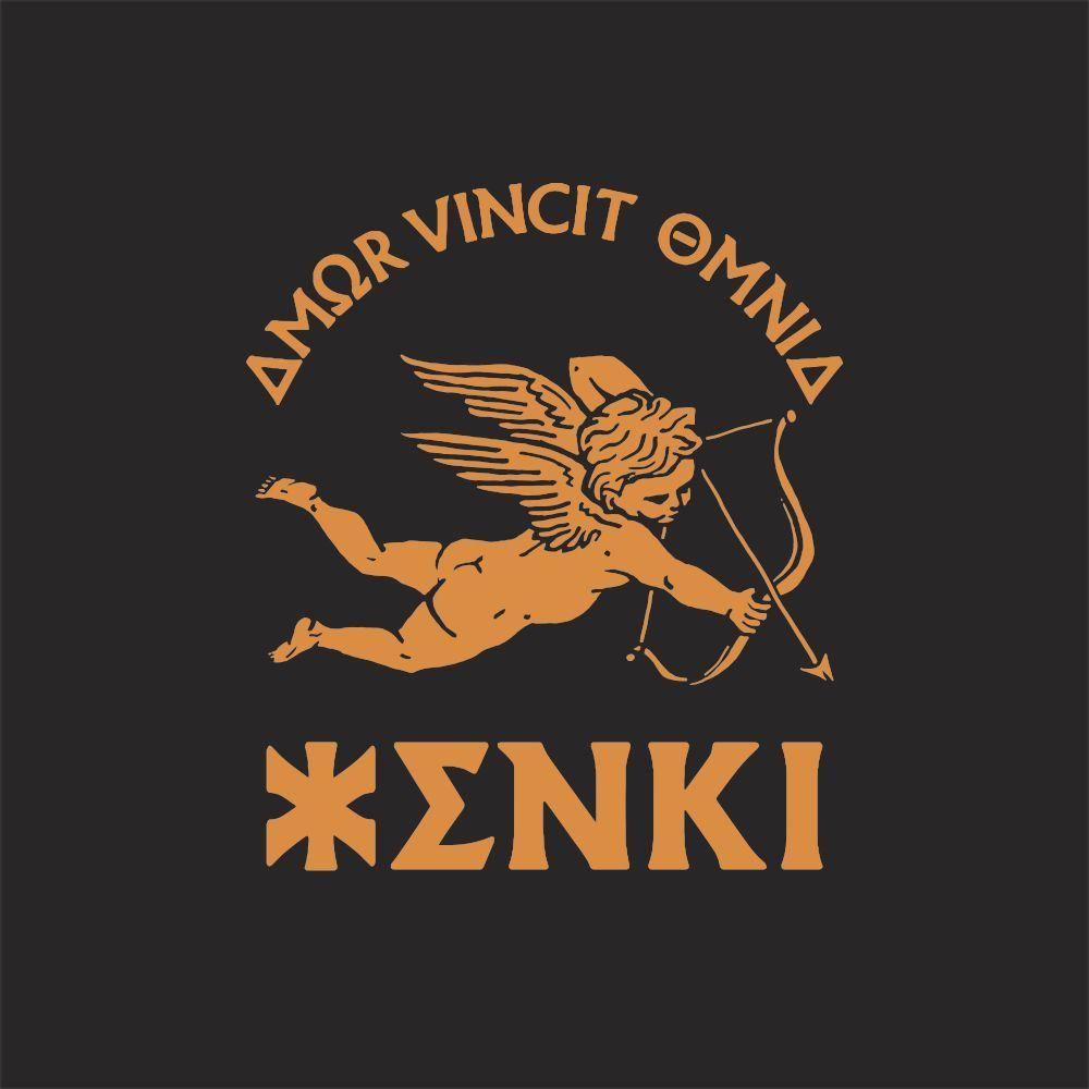 Cupid Logo - Logo design for Enki Eye wear. Cupid - Cherub greek pottery inspired ...