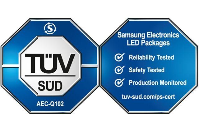 Tuv Logo - News. SAMSUNG LED. Samsung LED Global Website