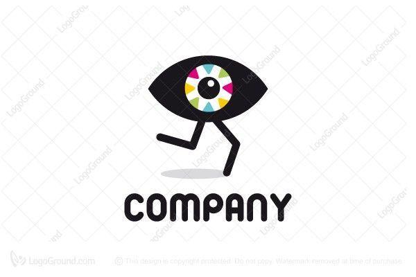 Odd Logo - Exclusive Logo 77548, Eye In Motion Logo | Best Weird Logos | Motion ...