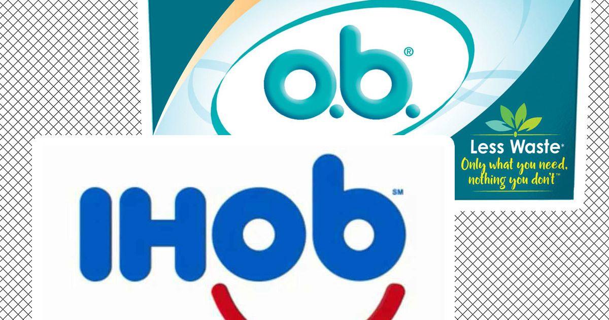 Ob Logo - IHOP's New Logo Looks a Lot Like o.b. Tampons Logo