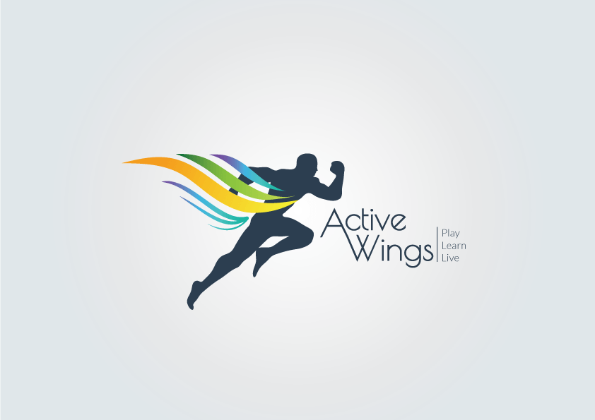 Active Logo - Active Wings - Logo Design — Varuna Iyer