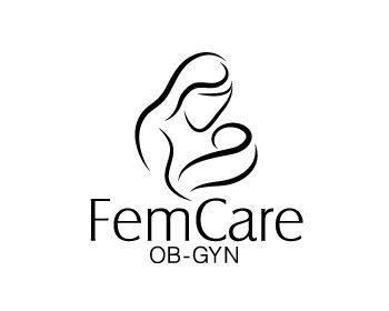 Ob Logo - FemCare Ob-Gyn Logo Design