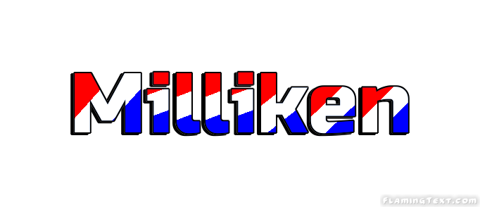 Milliken Logo - United States of America Logo. Free Logo Design Tool from Flaming Text