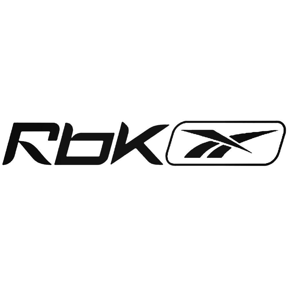 Reebook Logo - Rbk Reebok Logo Decal Sticker