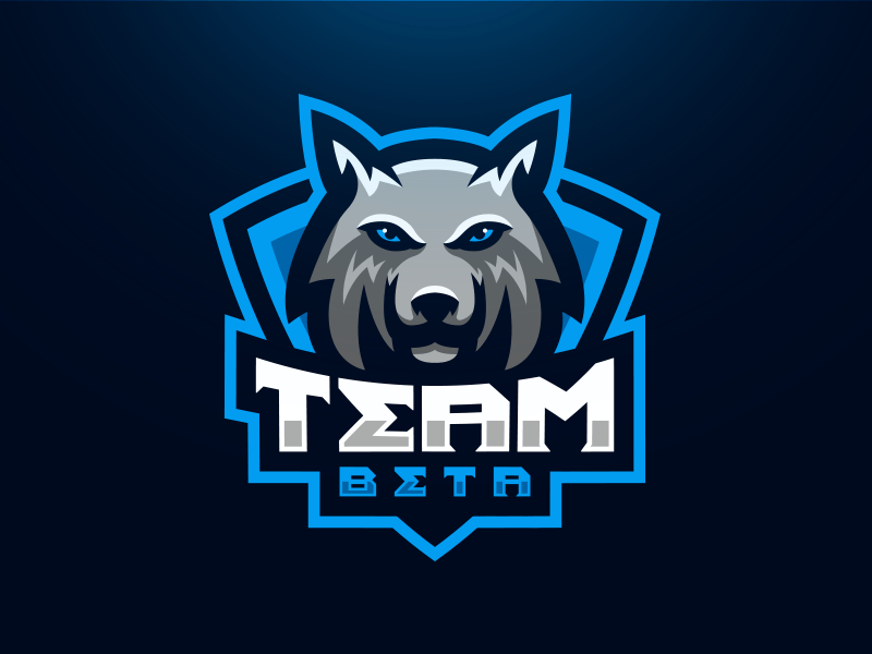 Beta Logo - Team Beta Primary Mascot Logo by Kyle Papple on Dribbble
