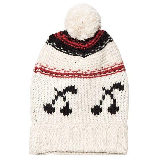 Bonpoint Logo - Logo Pom-Pom Beanie Cream