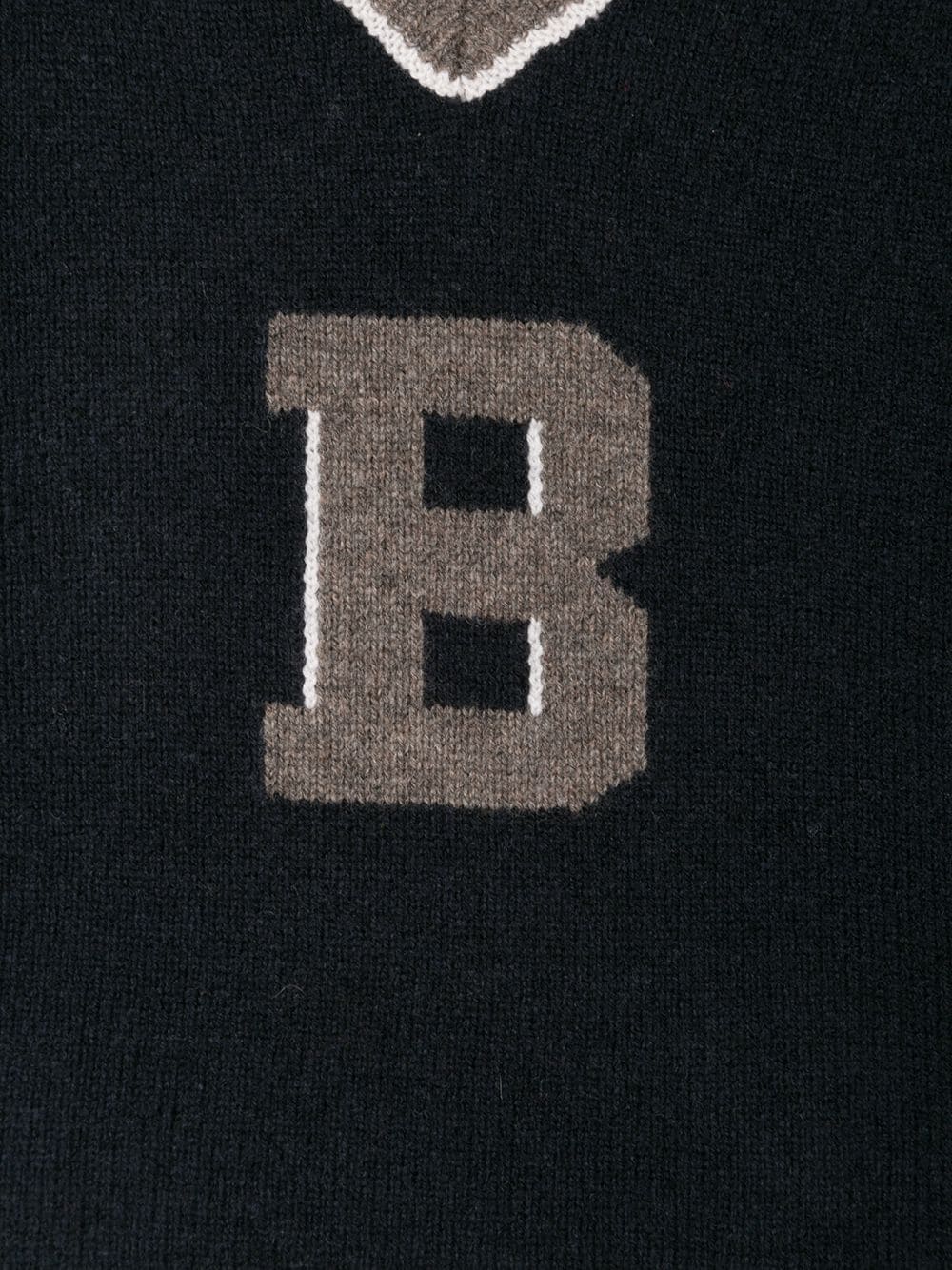 Bonpoint Logo - Bonpoint Logo V Neck Sweater