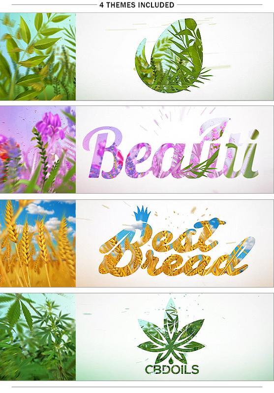Plants Logo - Nature Eco Plants Logo