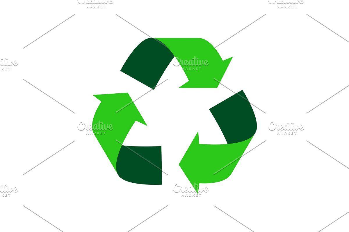 Recylcle Logo - Green recycle logo