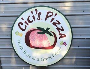 Cici's Logo - Details about HUGE 4 Feet Vintage Signage CiCi's Logo Pizza Advertising 3D  Dimensional Sign