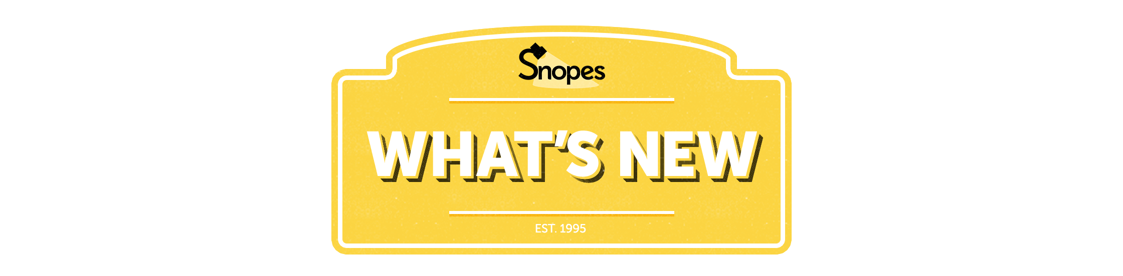 Snopes.com Logo - What's New