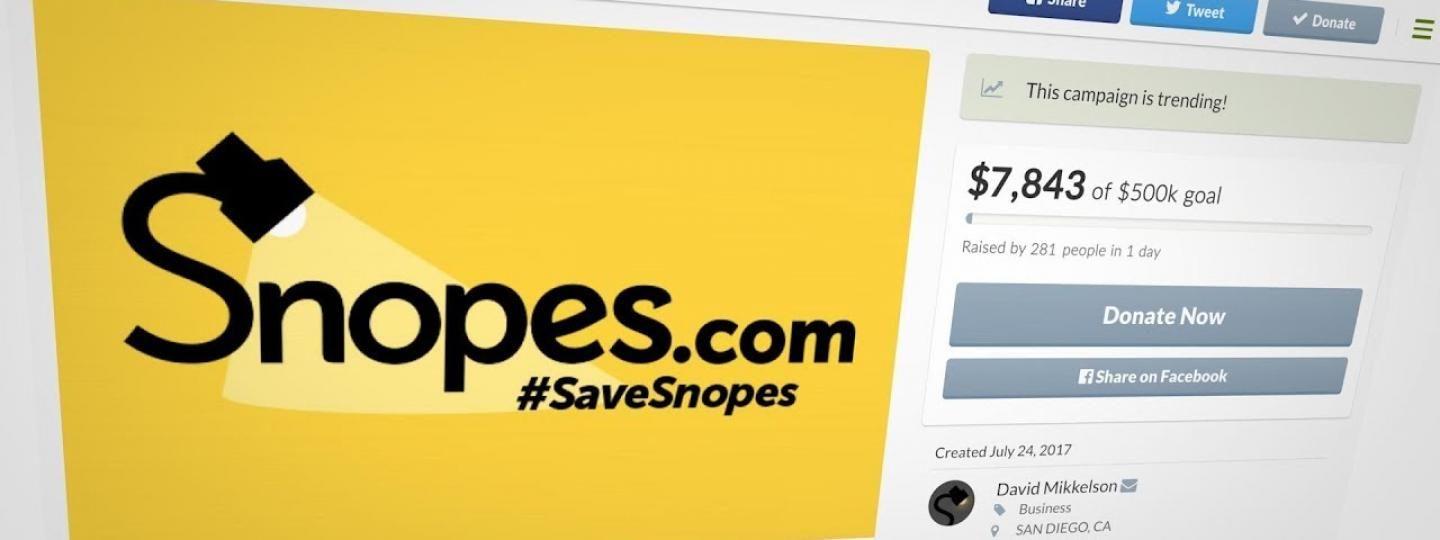 Snopes.com Logo - Snopes has its site back. But the legal battle over its ownership