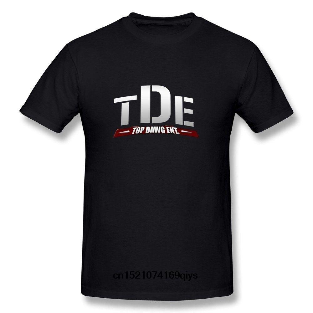 TDE Logo - US $12.99. Men T Shirt Fashion Top Dawg Entertaint Tde Logo Funny T Shirt Novelty Tshirt Women In T Shirts From Men's Clothing On Aliexpress.com