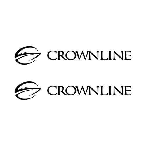 Crownline Logo - Crownline Boats Logo Vinyl Decal Sticker