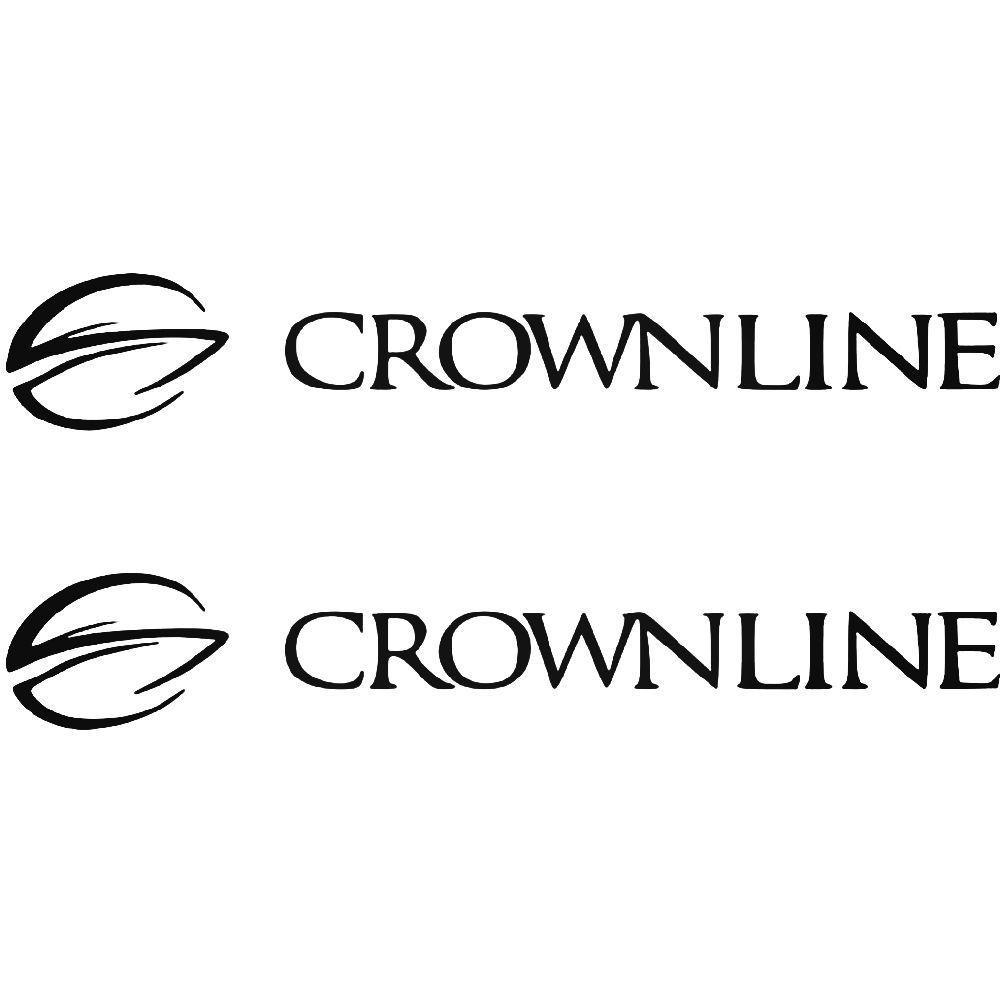 Crownline Logo - Crownline Boats Logo Vinyl Decal Sticker BallzBeatz . com ...