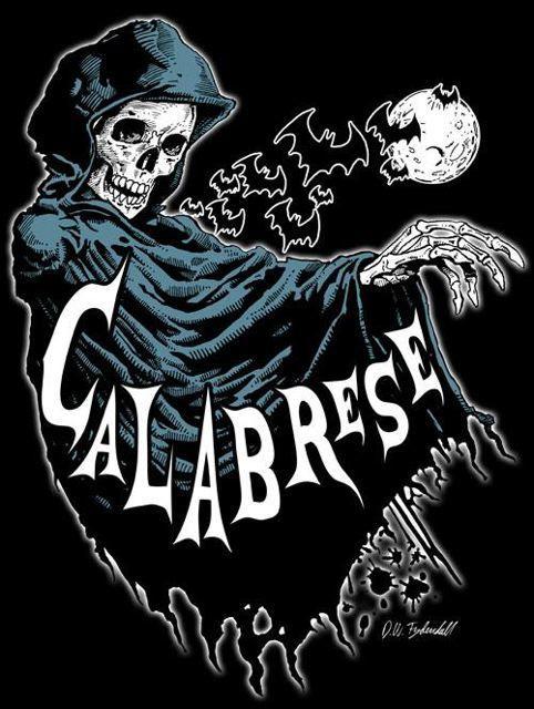 Calabrese Logo - SpookyCreepyCool: Calabrese Halloween interview. Derek in 2019